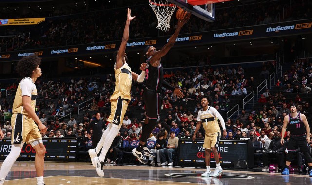 阿德巴约22分萨尔12+12 热火大胜奇才