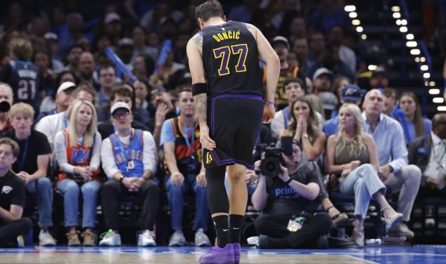 曝东契奇或在首轮后半段复出 里夫斯首轮报销