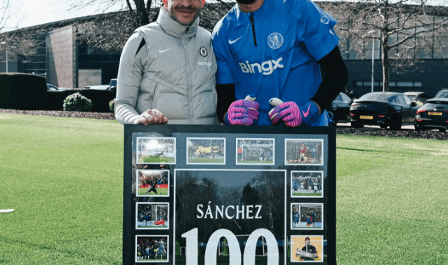 OD:切尔西门将迎百场里程碑 桑切斯发声：准备迎接更多挑战